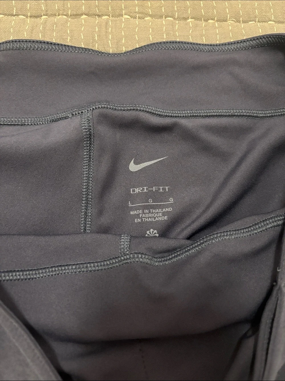 Nike Women's Athletic Skort in Navy with White Swoosh